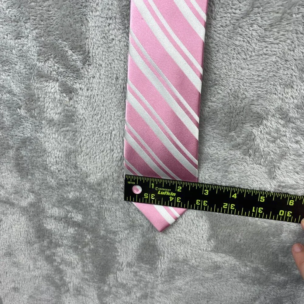 Resilio Skinny Style Men's Classic 100% Silk Neck Tie - Picture 2 of 6